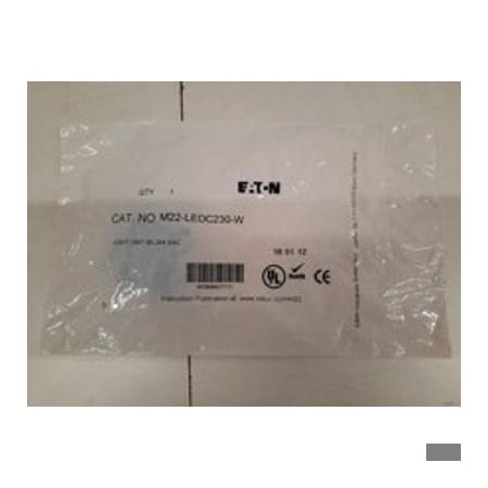 Eaton Pushbutton/Pilot Light/Selector Switch Accy LED 264V M22-LEDC230-W