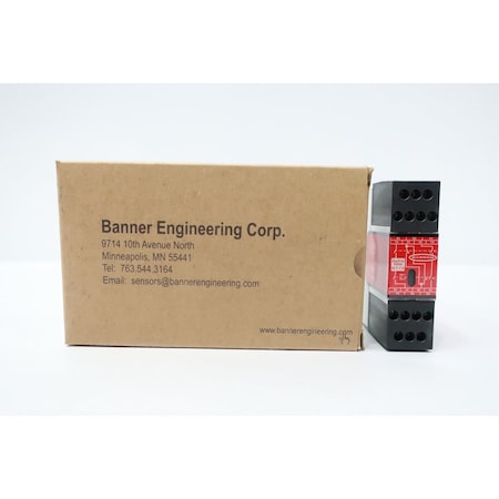 Banner SAFETY RELAY 24V-DC 61424 IM-T-11A