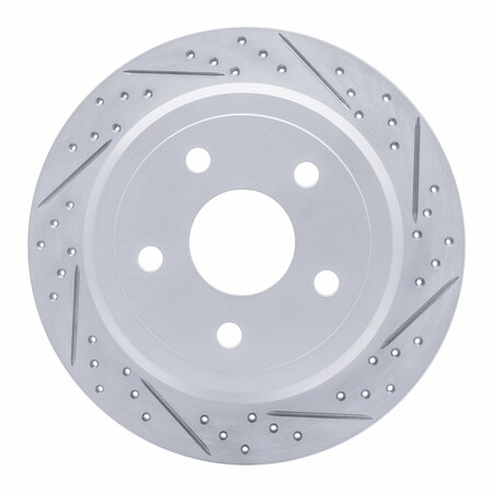 Dynamic Friction Co DFC Geoperformance Rotor - Drilled and Slotted 830-42029R