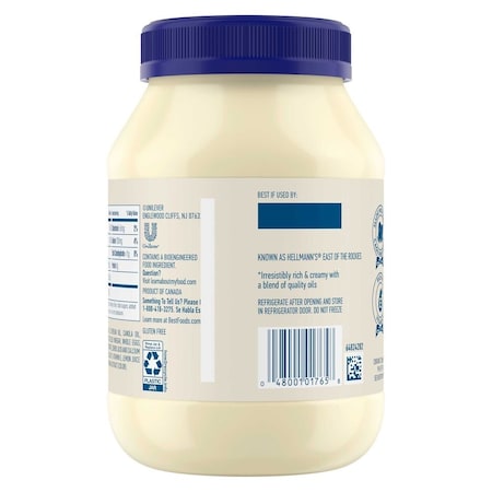 Best Foods Avocado Oil Mayonnaise Dressing, 30 Fluid Ounce, 10PK 64820848