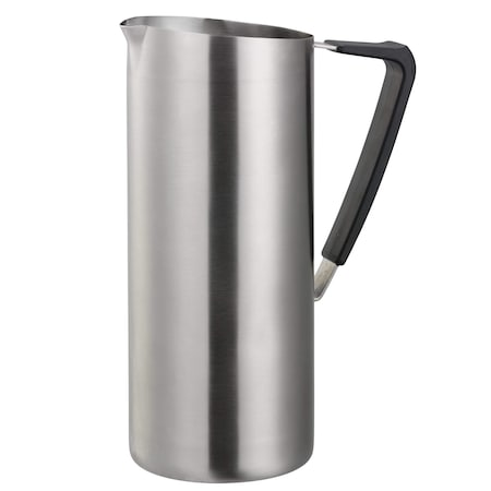 Service Ideas Slim 1.9-Liter Stainless Water Pitcher without Ice Guard in Brushed X7025NGBSV2