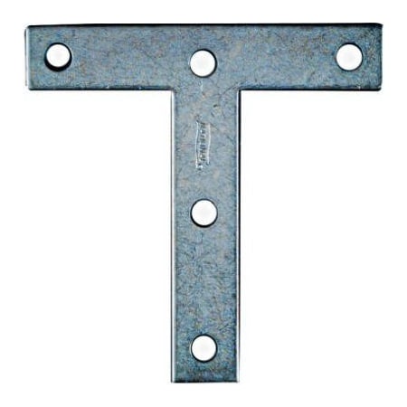 National Hardware 4x4 Zinc T Plate, 20PK N266-445
