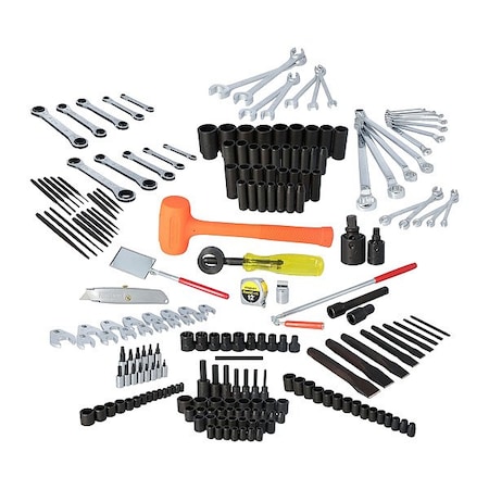 Proto Master Set, 3/8"-1/2" Drive, 215pc JCS-MAS-3A