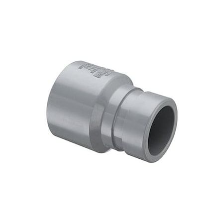 Zoro Select Plastic Pipe Straight, 1 1/4" Sz, 235 psi 833-012C