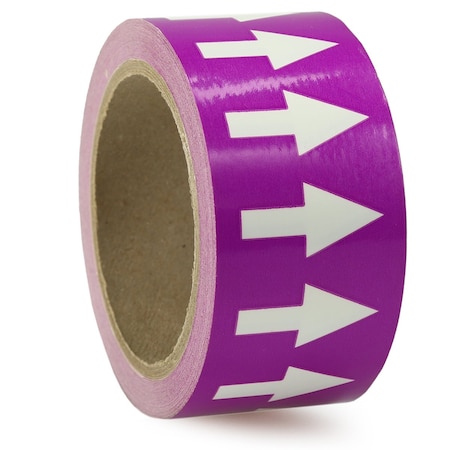 Accuform DIRECTIONAL FLOW ARROW TAPES 2 in x RAW453WTPR