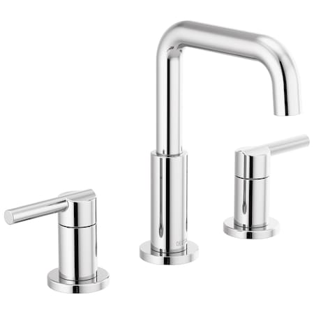 Delta Nicoli Two Handle Widespread Bathroom Faucet In Chrome 35849LF