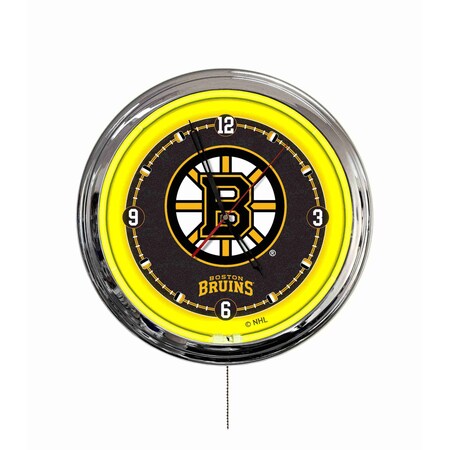Holland Bar Stool Boston Bruins 16 LED Wall Clock ClkL16