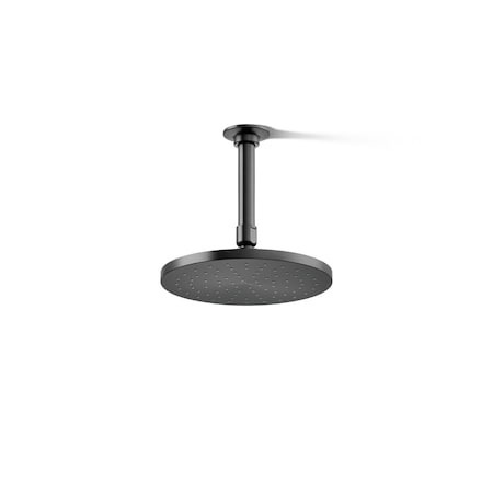Kohler Contemporary Round 8" single-function rainhead, 2.5 gpm 13688-BGP