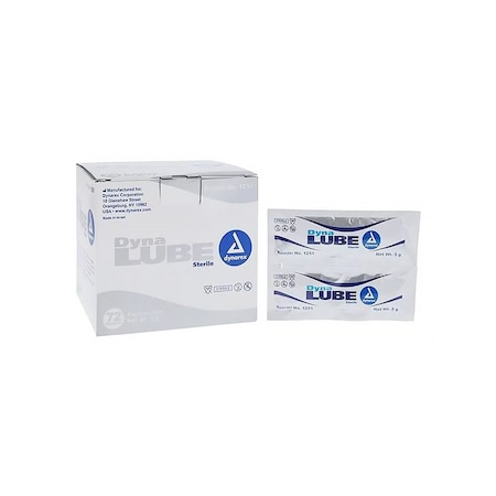 Dynarex Lubricating Jelly 5gm Foil Packet, 72PK 1166726