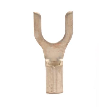 Hillsdale Terminal Fork Terminal, #10 Stud Size, 14 AWG, 1000 PK 10160BZ