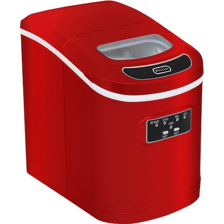Whynter 9-1/2" W X 13″ H X 14″ D Ice Maker, Ice Production Per Day: 27 lbs. IMC-270MR
