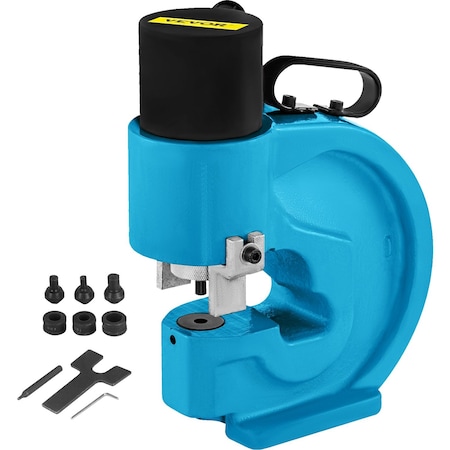 Vevor Hydraulic Busbar Hole Puncher 35-Ton Knockout Set, Max 12mm Capacity 350KN(35T)
