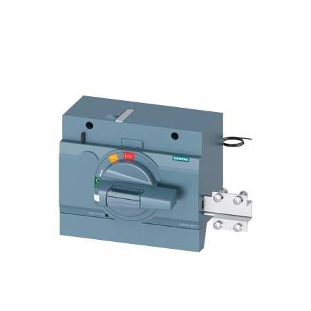 Siemens front mounted rotary operator standard with door interlock IEC IP30/40 24 V 3VA9447-0EK23