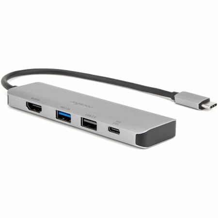 Rocstor USB 3.2 TYPE-C 4K MULTIPORT ADAPTER WITH DP 1.4 ALT MODE - USB C TO 1X HDMI 4K@6 Y10A313-S1