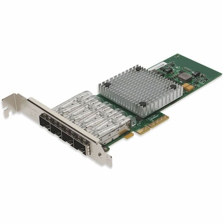 Add-On Addon 1Gbs Quad Open Sfp Port Pcie X4 Network Interface Card ADD-PCIE-4SFP