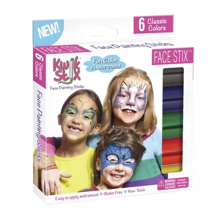 The Pencil Grip Pencil Grip Face Stix - Set of 6, 6PK 1590897