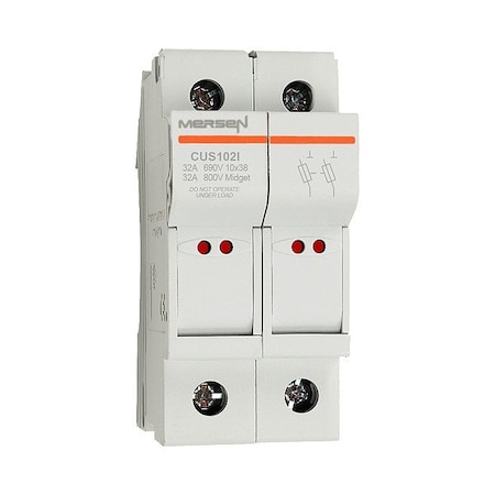 Mersen Panel Mount Fuse Holder, 61.1 mm L F1062720