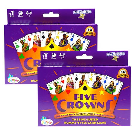 Playmonster Five Crowns Game, 2PK 4001