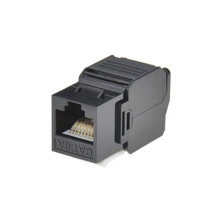 Monoprice Networking Keystone, RJ45, Black, Shielded 15663