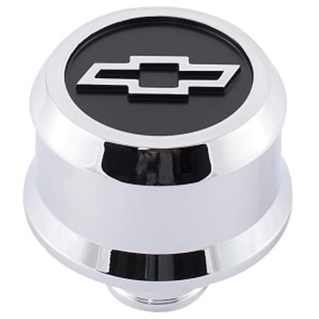 Powerplay 141856 2.5 in. Round Crankcase Breather Cap - Silver PO777960