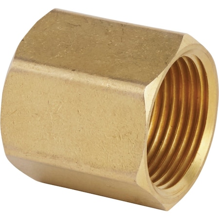 Best Garden 3/4'' FHT x 3/4 In FPT Brass Non-Swivel Hose Connector 35014