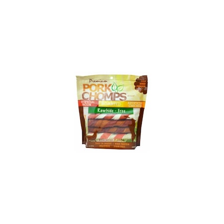 Scott Pet Dog Treats, Premium Pork Skin Twistz, 12-Ct. DT447