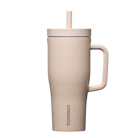 Corkcicle Sierra Series Leakproof Tumbler, 22 oz, Twist to Lock Lid, Steel, Desert, Insulated 2222MDS
