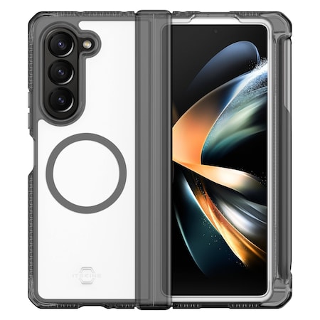 Itskins Supreme_r Hinge Magsafe Case With Pen Holder For Samsung Galaxy Z Fold5, Smoke SGQ5-SUHIP-SMPE