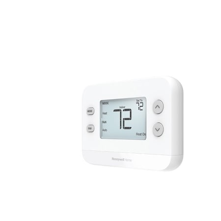 Honeywell Home X1N Series Non-Programmable Thermostat, 120 to 240 V, Heat, Cool, Auto, Off Operation, White RTH11B/N