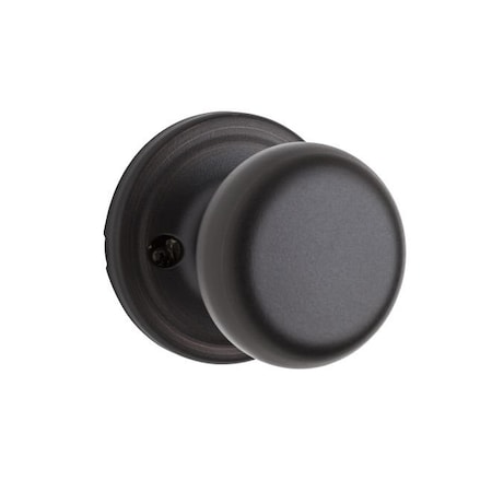 Kwikset Hancock Knob Interior Single Cylinder Handleset Trim for Both 800 and 687 Series 966H-11P.UNIV