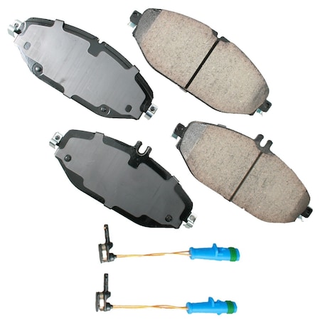 Akebono Euro Premium Ceramic Disc Brake Pads, Eur1794 EUR1794