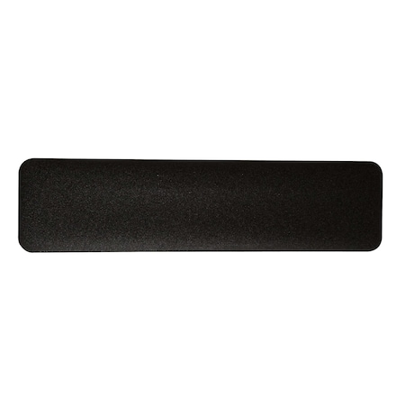 Brady Anti-Skid Tape Cleat - Grit-Coated Polyester, Solid Color, Black, 6in x 24in, 50PK 78195