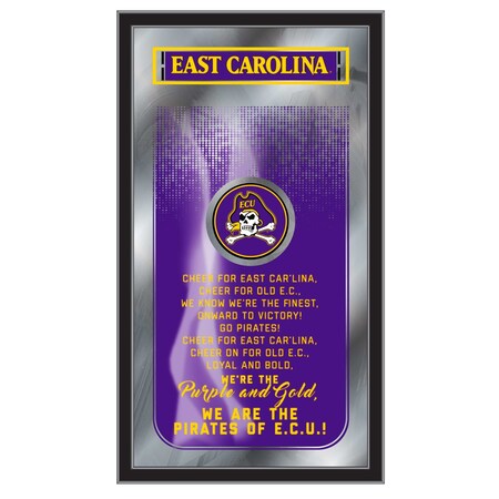 Holland Bar Stool Co East Carolina 26" x 15" Fight Song Mirror MFghtEcarol