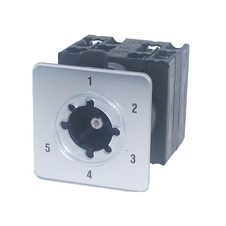 Imo Automation Cam Switch 1 Pole 5 Position 20Amp, Step, With Legend Plate CS20A-ST51