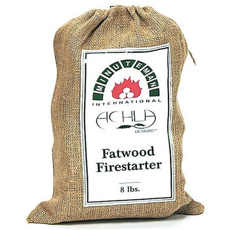Minuteman Fatwood Caddy Refill - 8 Lb Bag - Wood FWB-08