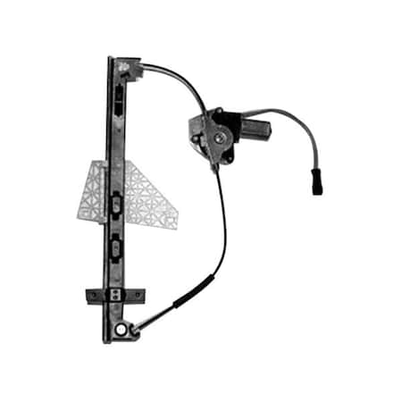 Geared2Golf Right Hand Power Window Regulator with Motor Rear Door for 2001-2004 Grand Cherokee GE1604434