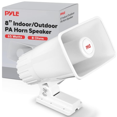Pyle PyleIndoor/Outdoor PA Horn Speaker - 8 in Portable with Mounting Bracket & Hardware Included PHSP5