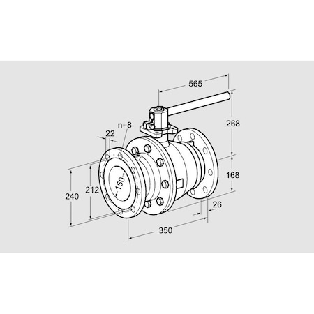 Honeywell Kromschroder VLV, BALL, MAN, AKT 150F160G1 KS03152318