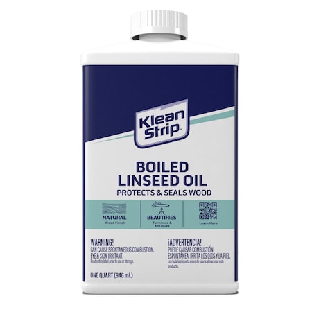 Klean-Strip Klean Strip Transparent Clear Oil-Based Linseed Oil Modified Alkyd Boiled Linseed Oil 1 qt QKLO146