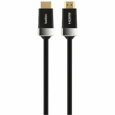 Belkin 5M HDMI HIGHSPEED W/ENET 1.4 ABSW/CHRME CABLE RETAIL BOX AV10050BT5M