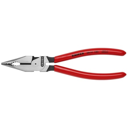 Knipex Needle Nose Combination Pliers, 7.25 in L 08 21 185