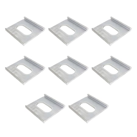 Mytee Products Reitnouer J-Plate Aluminum Extruded Tie-Down 6700 Lbs WLL, 8PK JP-TD-REITx8