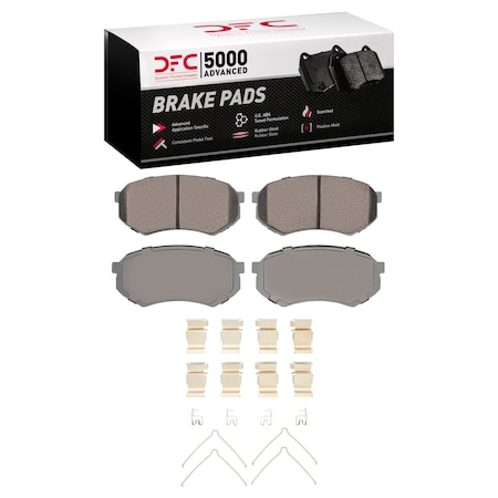 Dfc 5000 Advanced, Disc Brake Pad Set, 1551-0433-01