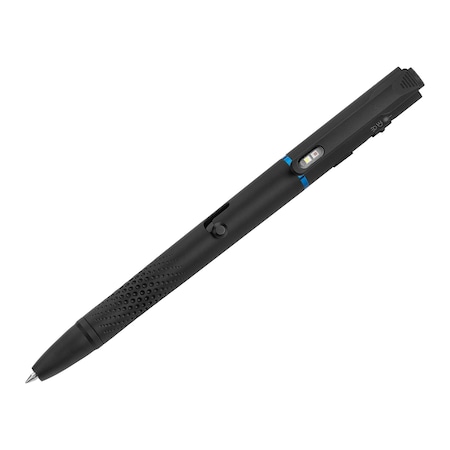 Olight O'Pen 3 EDC Pen with Tip and Clip Lights and Green Laser Pointer, Black O'Pen 3