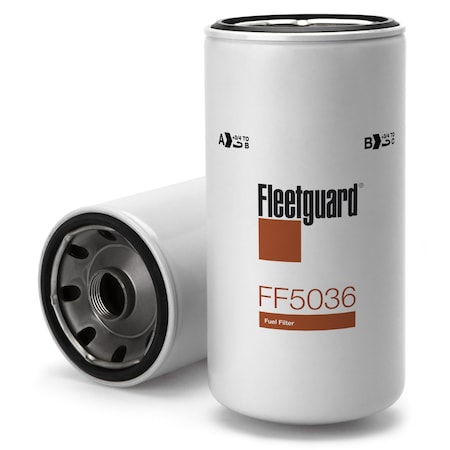 Fleetguard Automotive Fuel Filter, 10 3/32 in H FF5036
