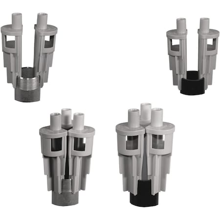 Plumb Pak 5/8'' x 1/2'' Gray Dishwasher Air Gap PP855-69