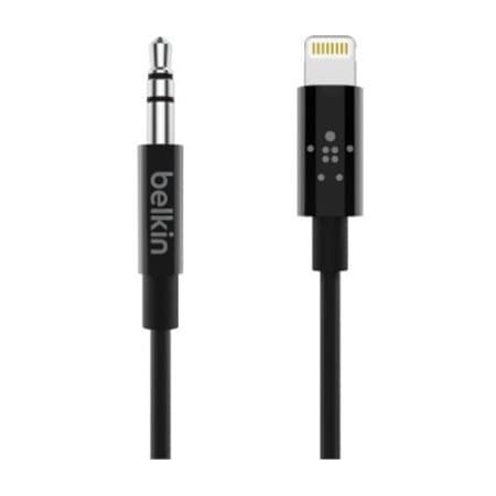 Belkin LIGHTNING TO 3.5MM AUDIO CABLE 3.5MM - 1.8M - WHITE AV10172BT06-WHT