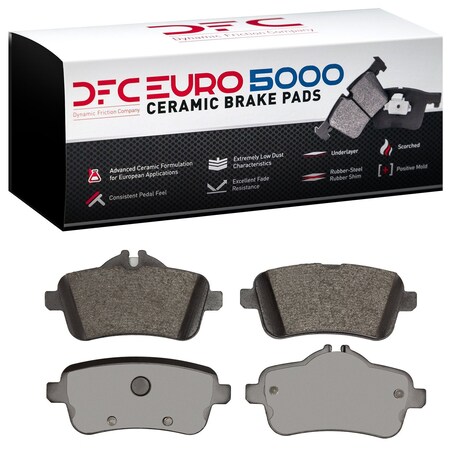 Dfc 5000 Euro Ceramic Disc Brake Pad Set,  1600-1630-00