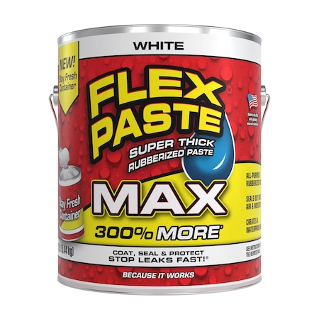 Flex Seal Flex Paste White Max 12 Lb PFSMAXWHT01
