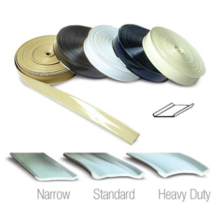 Overtime E361 25 Ft. Heavy Duty Insert Trim; White OV345407